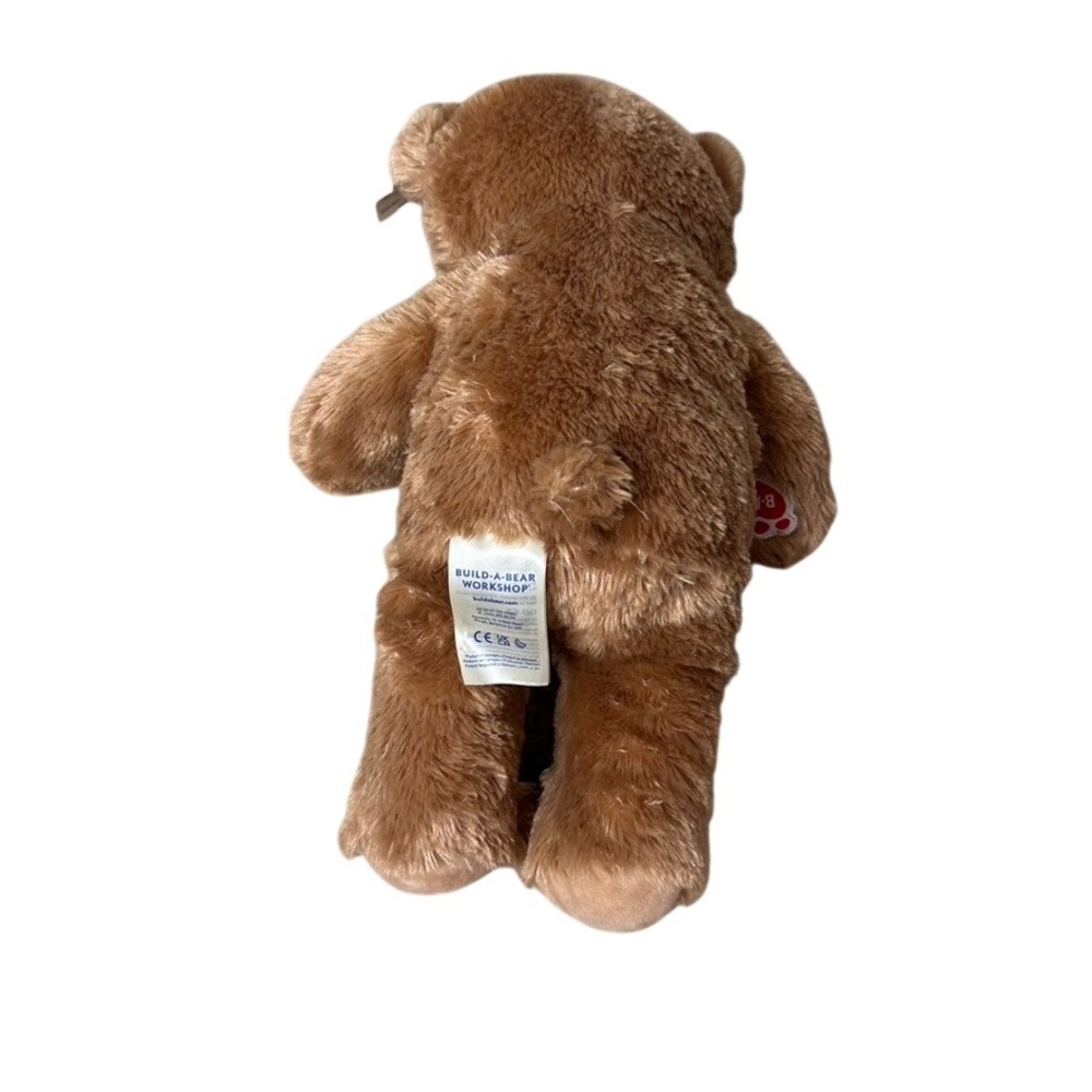 Build-A-Bear Workshop Lil Brownie Teddy Bear Brown Plush Stuffed Animal NWT - Picture 6 of 9